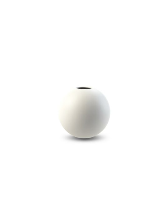 Cooee Design Ball vase Hvid Ø8 cm