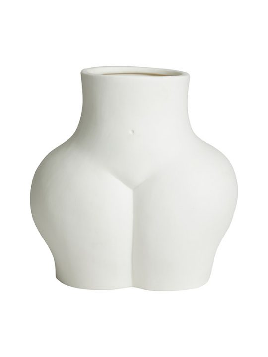Nordal - AVAJI - Vase - Lower Body - Hvid