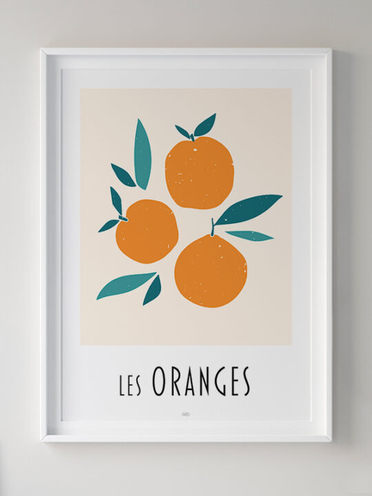 Calm Design - Plakat - Les Oranges