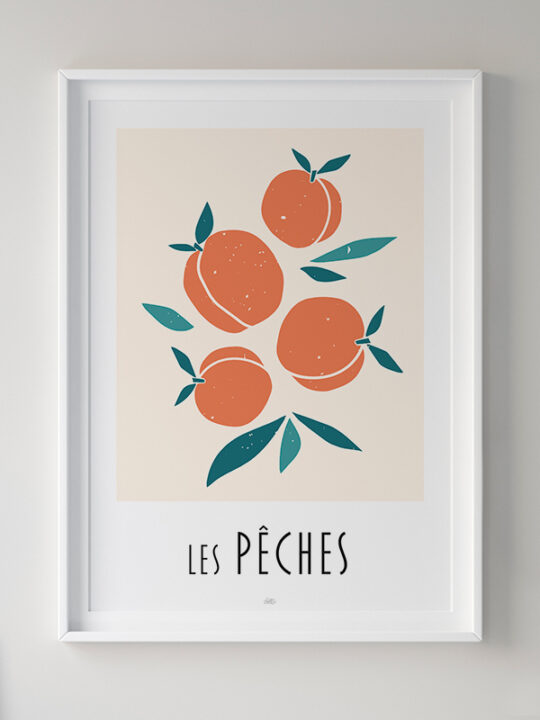 Calm Design - plakat - Les Peches