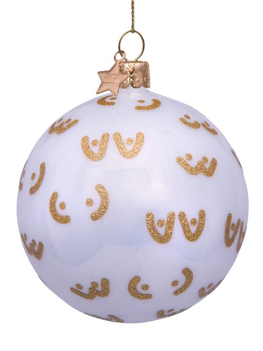 Vondels - Juletræspynt - Julekugle med bryster - Mundblæst glas