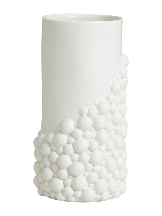 Nordal - Naxos - Vase - Hvid - 25 cm